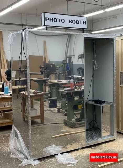 заказная фотобудка из нержавейки