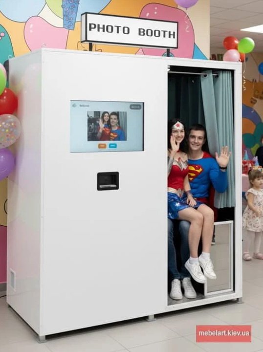 сдача в аренду фотобудок под заказ Украина