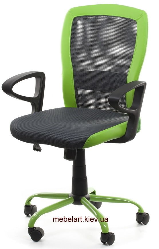 Кресло офисное LENO-Grey-Green