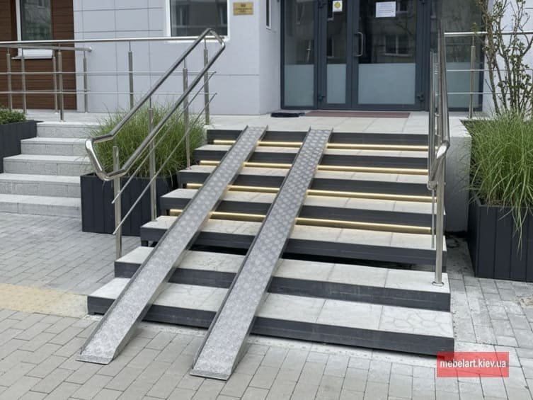Изготовление пандуса из металла