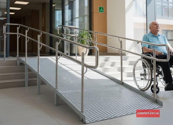 фотографии пандусов из металлла
