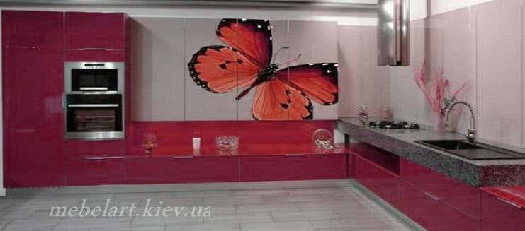 заказать Фотопечать на кухонной мебели Луганск