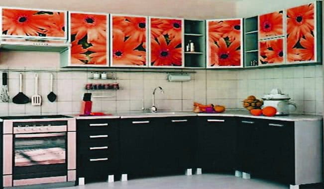 Фотопечать на кухонной мебели Курск