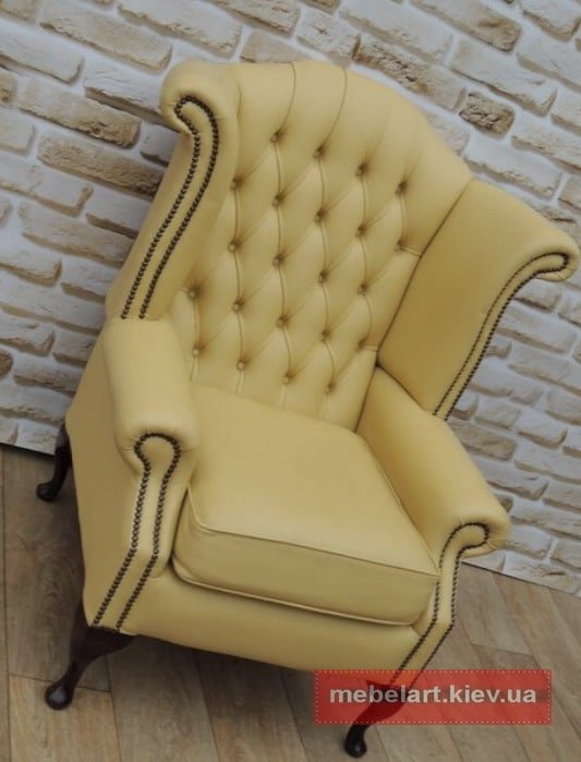 желтое кресло честер
