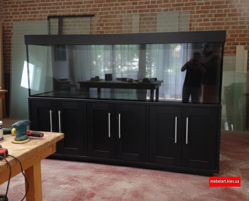 Шафа для розміщення акваріума на замовлення