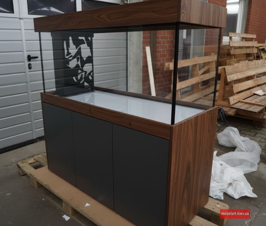 Можливі варіанти меблів під акваріум