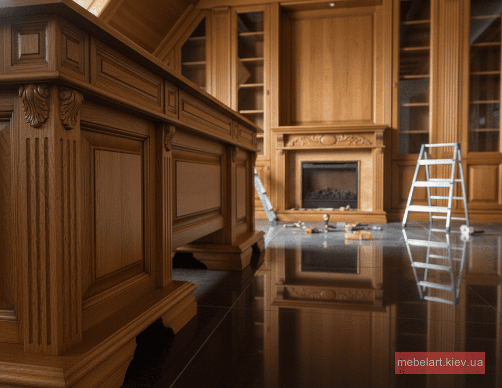 стол и стеллажи для руководителя