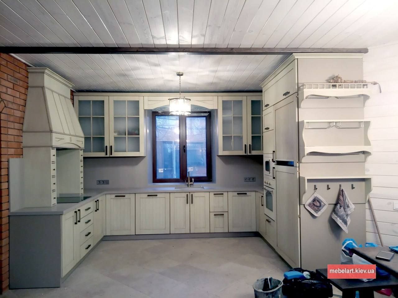 Меблі для кухні преміум якості Виготовлення кухонь зі шпону під замовлення