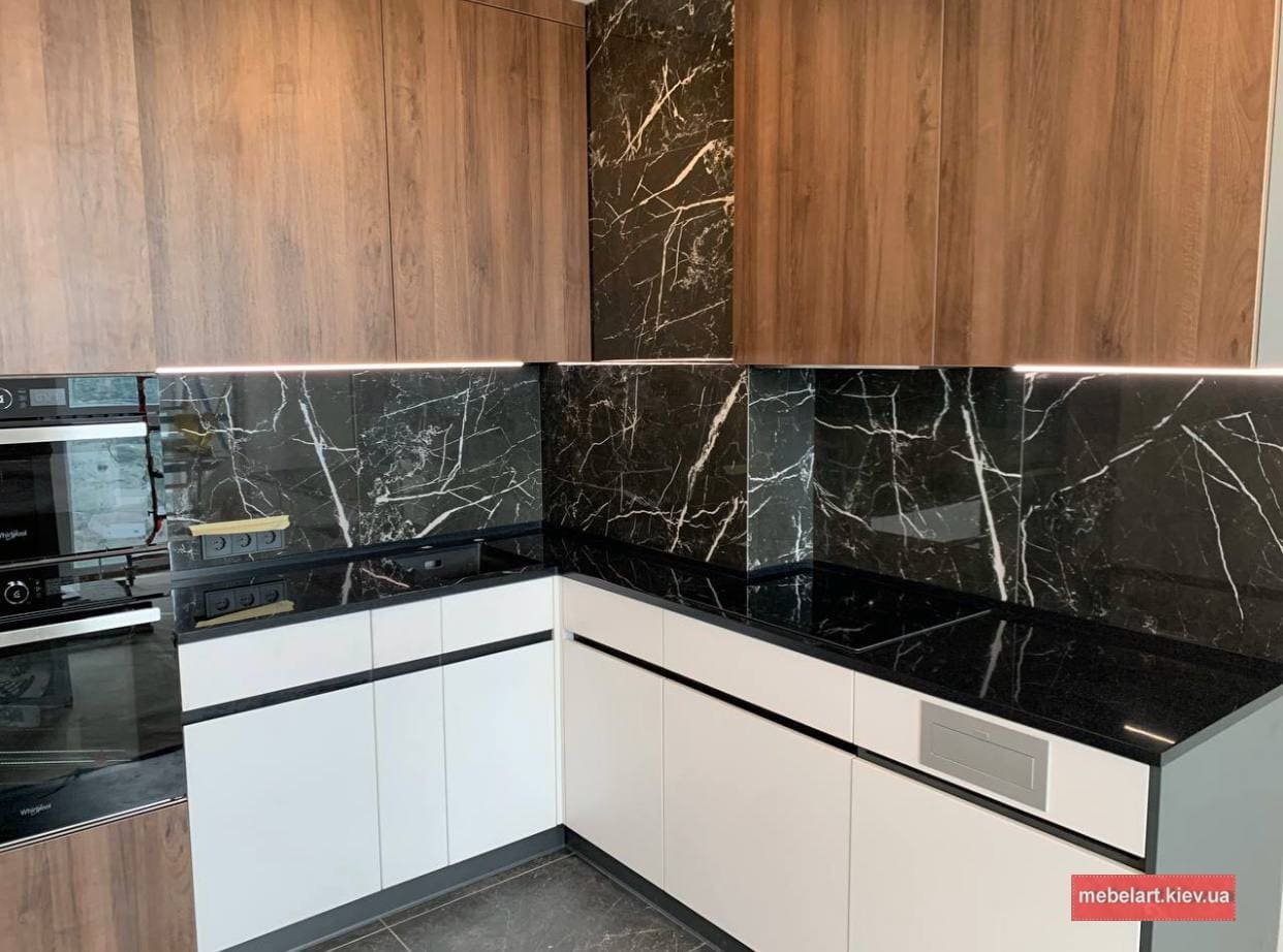 Мінімалізм у виготовленні кухонь Виготовлення матової кухні без ручок