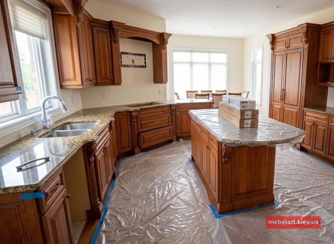 П-подібне планування кухні