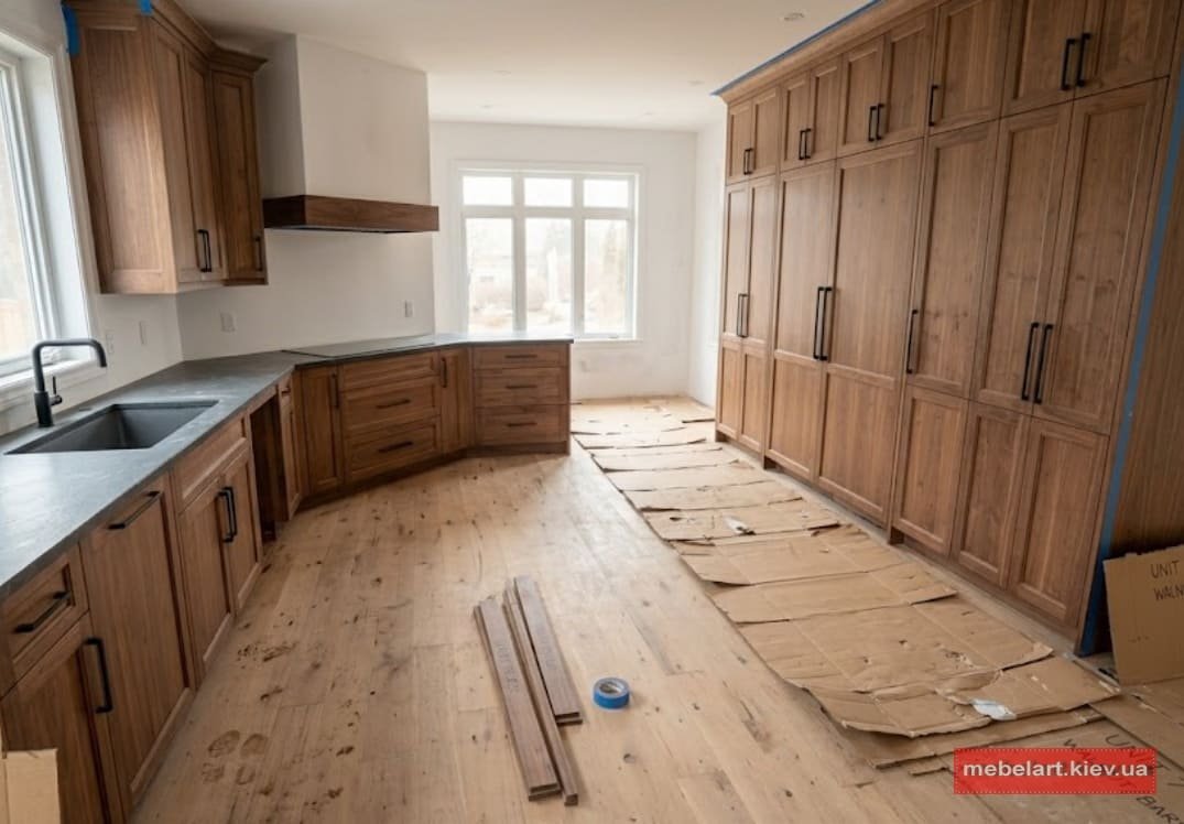 сучасний проєкт кухні модерн