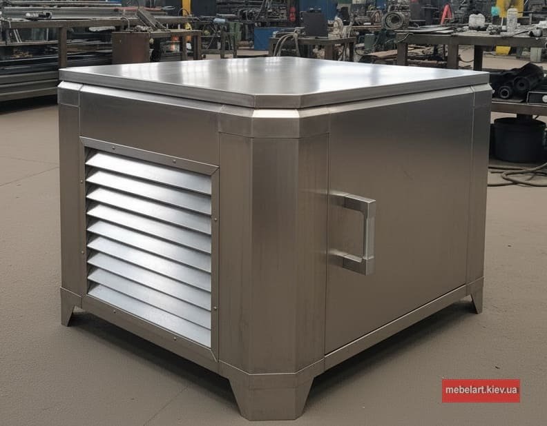 Ящик з нержавійки для захисту генераторів Київ