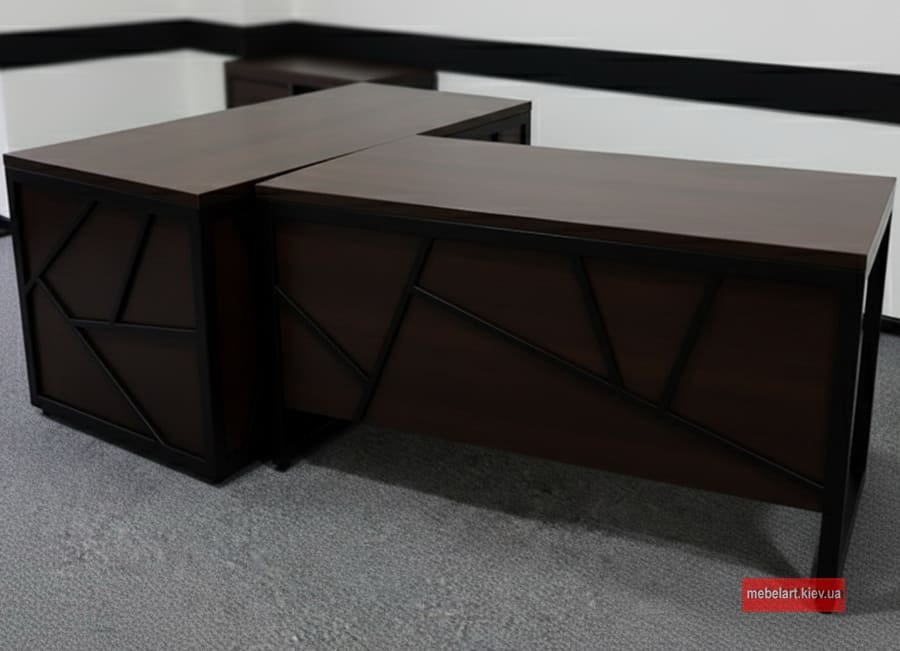 варианты столов в стиле индустриальном