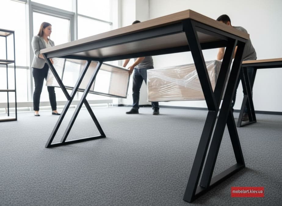 лофт на металлической базе