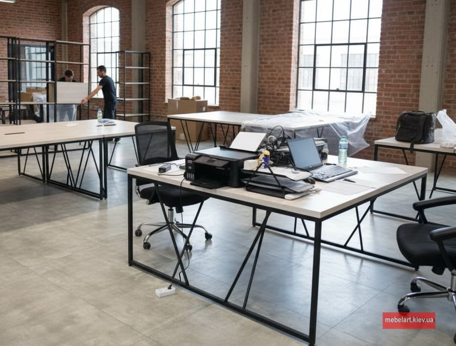 офисная мебель лофт Вишневое