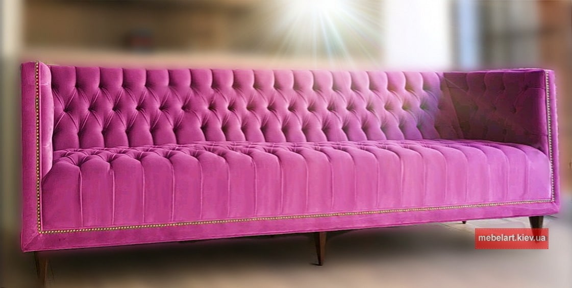 копия итальянской мебели розового цвета