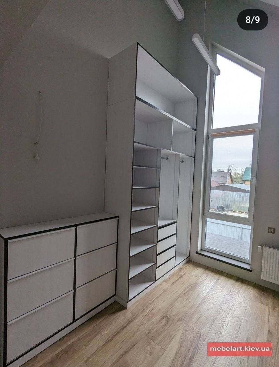 гардеробная комната встроенная