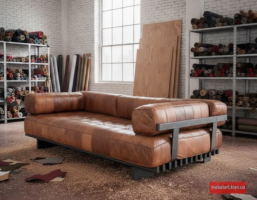  диван loft коричневого цвета Одесса