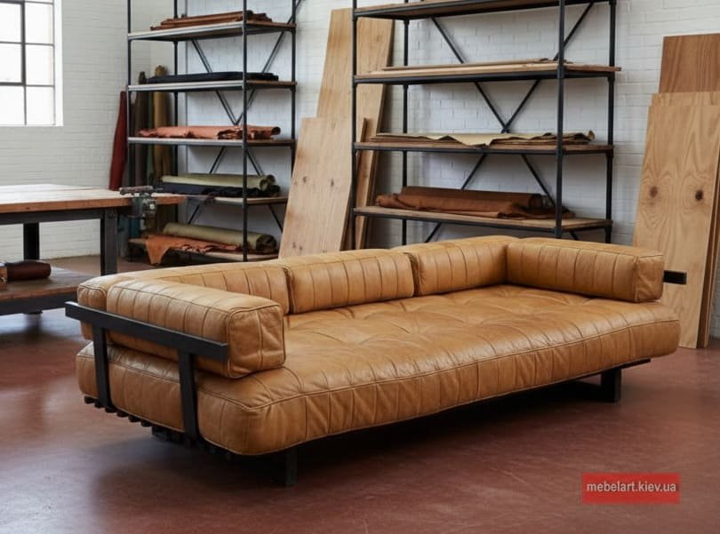 мягкая мебель в индустриальном стиле на заказ Украина