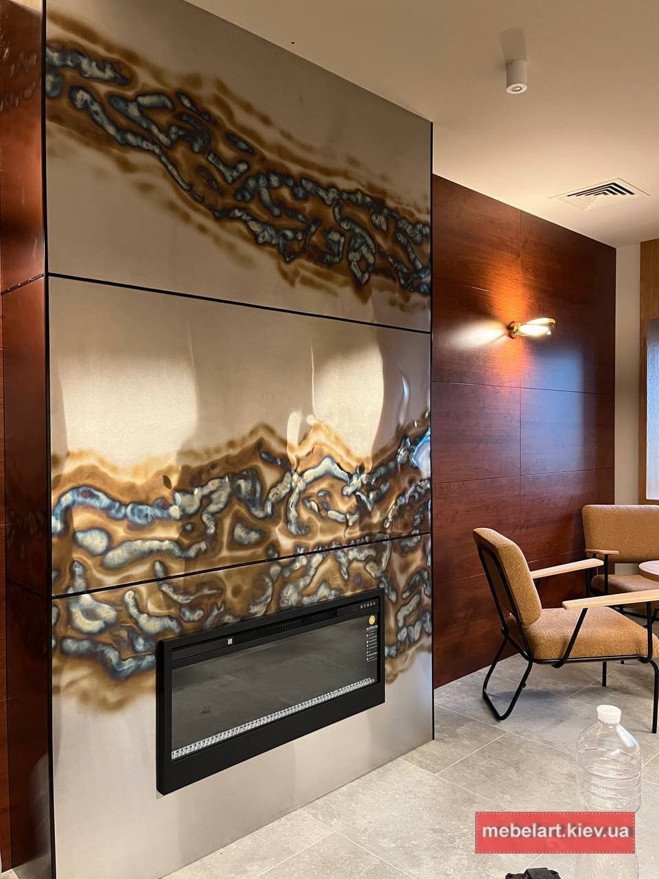 эсклюзивные стеновые панели цвет ясеня